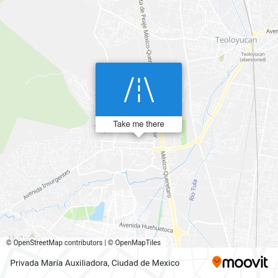 Privada María Auxiliadora map