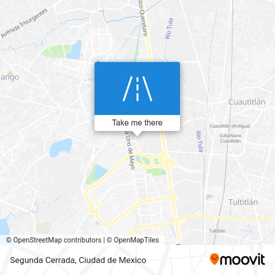 Segunda Cerrada map