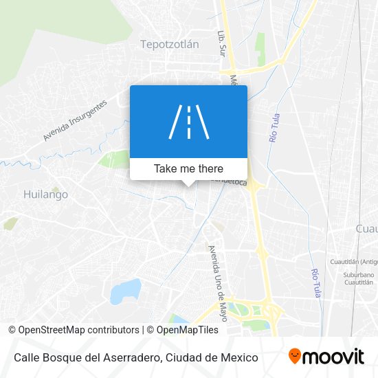 Calle Bosque del Aserradero map