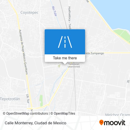 Calle Monterrey map