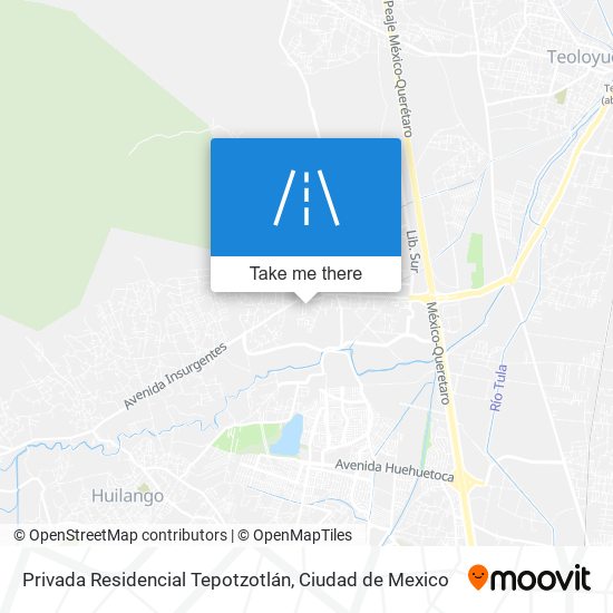 Privada Residencial Tepotzotlán map