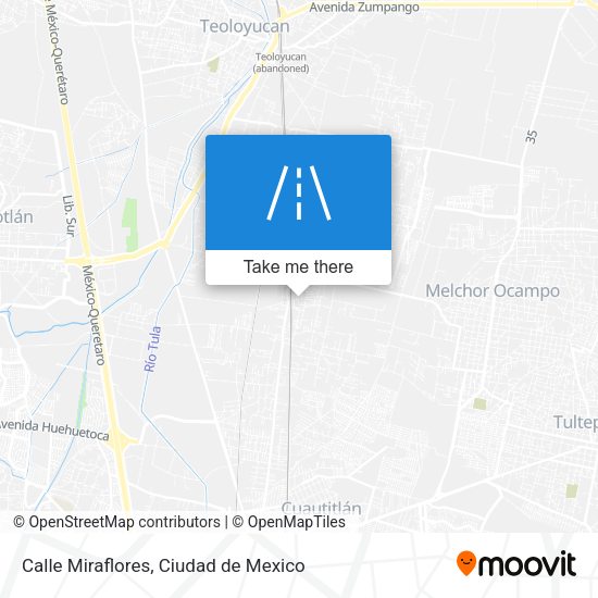 Calle Miraflores map