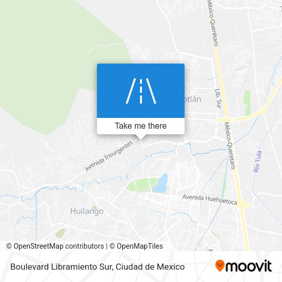 Boulevard Libramiento Sur map