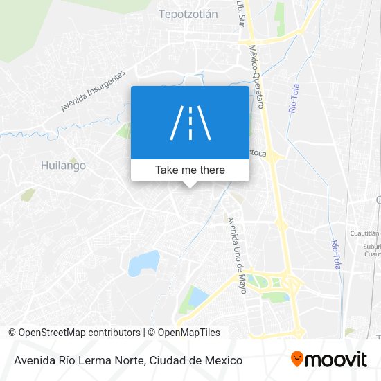 Avenida Río Lerma Norte map