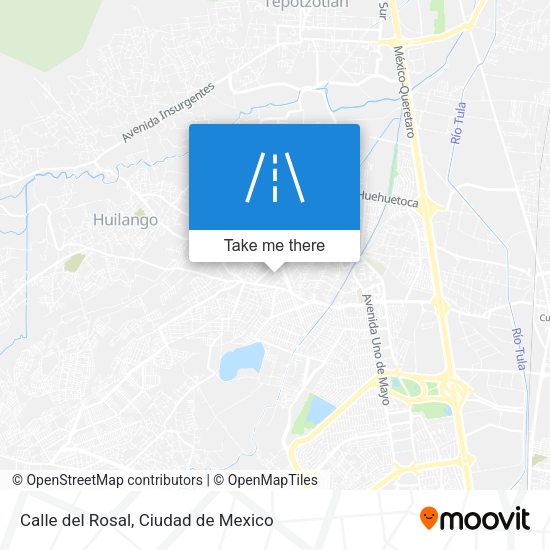 Calle del Rosal map