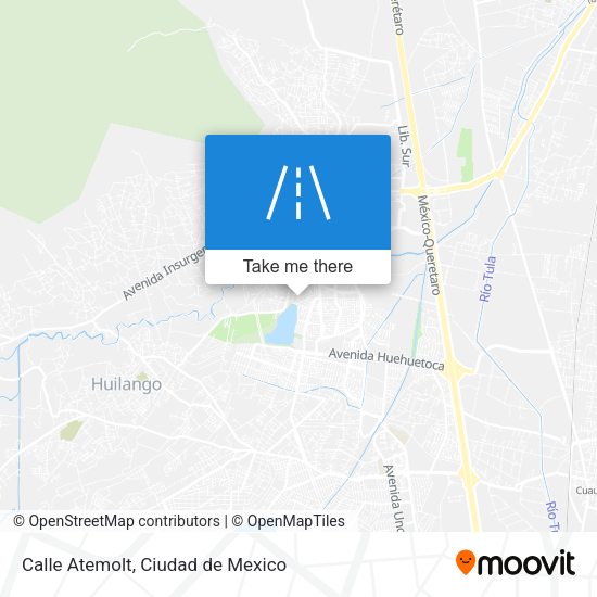 Calle Atemolt map