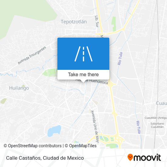 Calle Castaños map