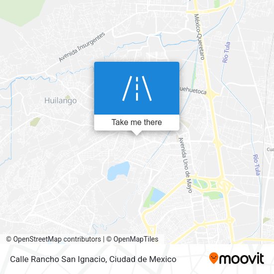 Mapa de Calle Rancho San Ignacio