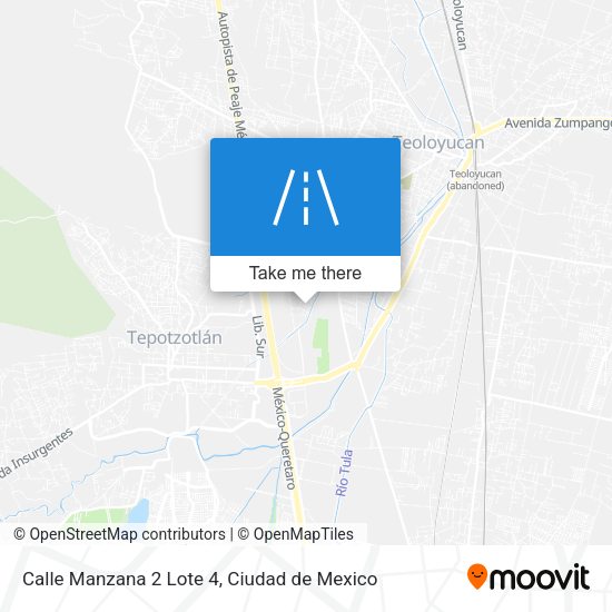 Calle Manzana 2 Lote 4 map
