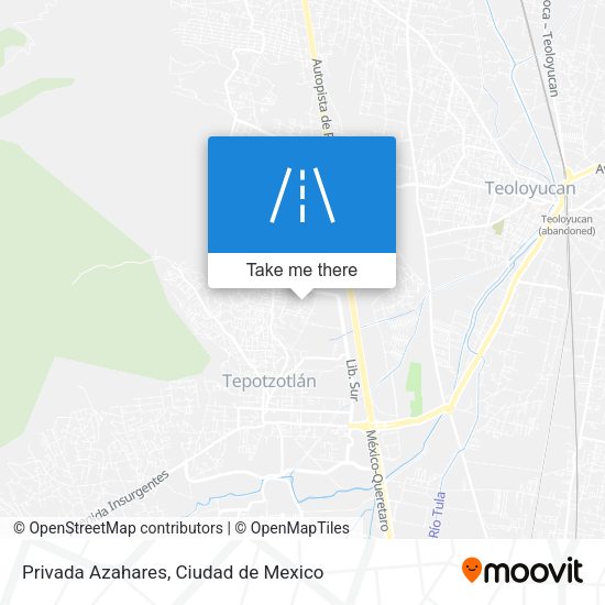 Mapa de Privada Azahares
