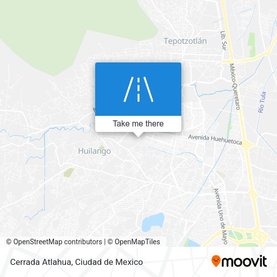 Mapa de Cerrada Atlahua