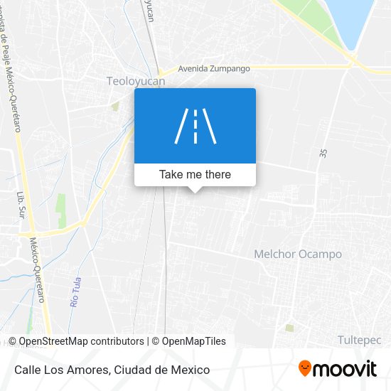 Mapa de Calle Los Amores