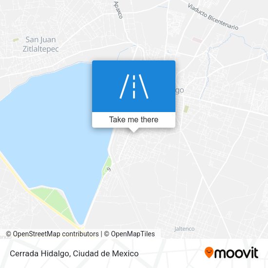 Cerrada Hidalgo map
