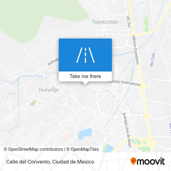 Calle del Convento map
