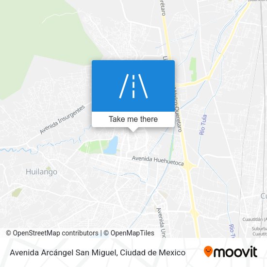 Mapa de Avenida Arcángel San Miguel