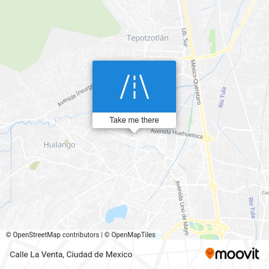 Calle La Venta map