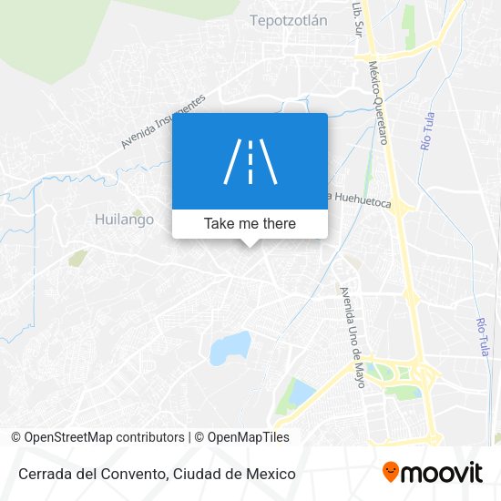 Cerrada del Convento map