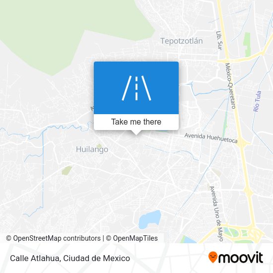 Calle Atlahua map
