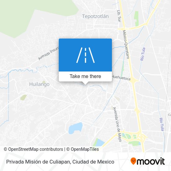 Privada Misión de Culiapan map