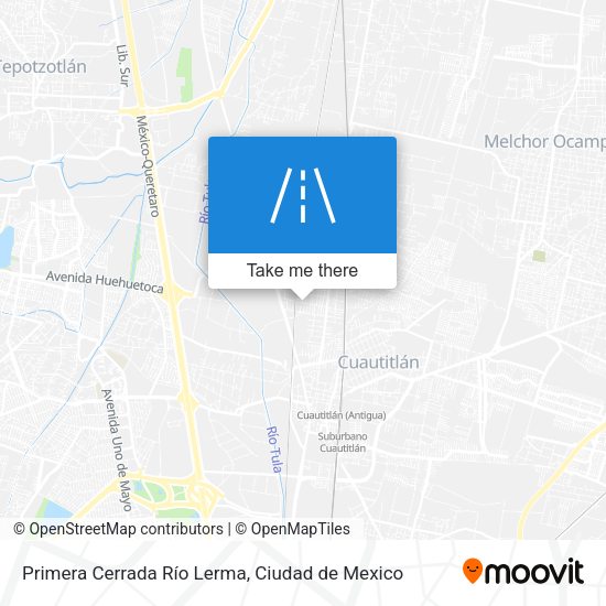 Primera Cerrada Río Lerma map