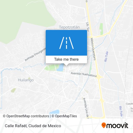 Calle Rafaél map
