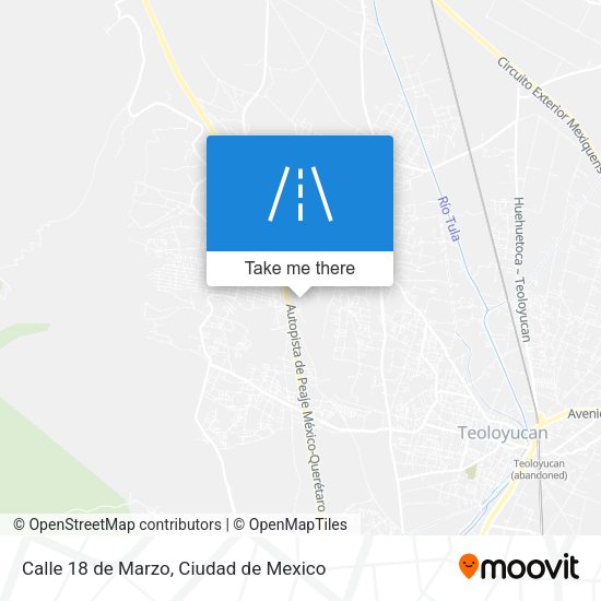 Calle 18 de Marzo map