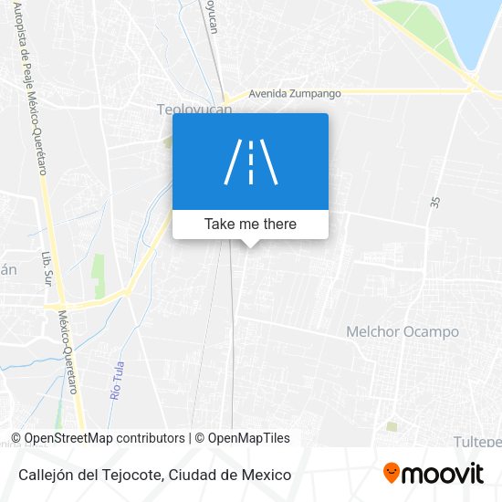 Callejón del Tejocote map
