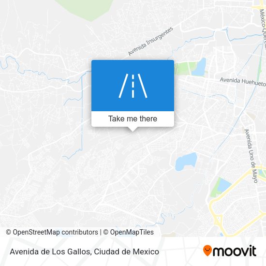 Mapa de Avenida de Los Gallos