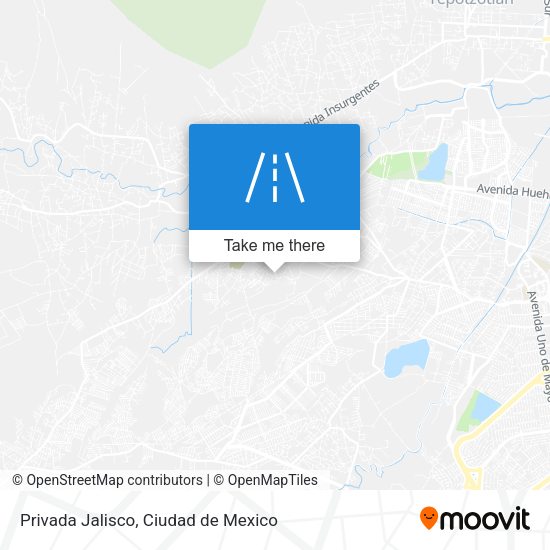 Privada Jalisco map