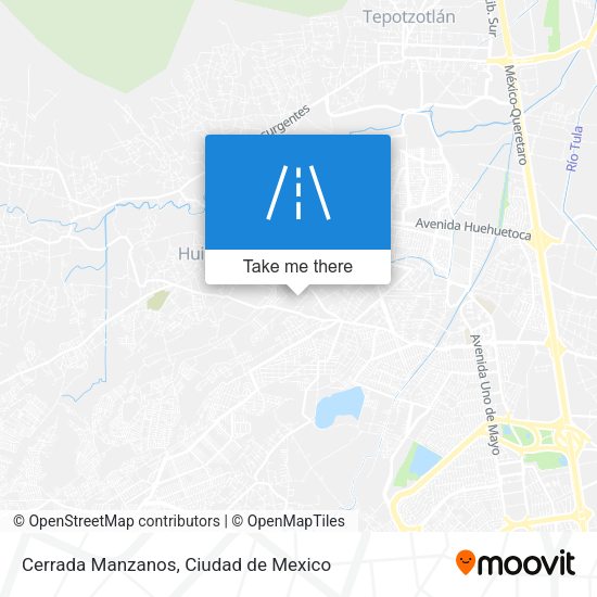 Mapa de Cerrada Manzanos