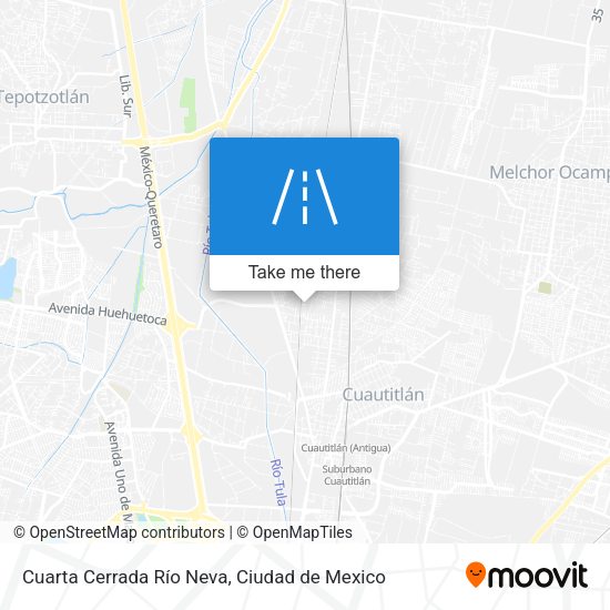 Cuarta Cerrada Río Neva map