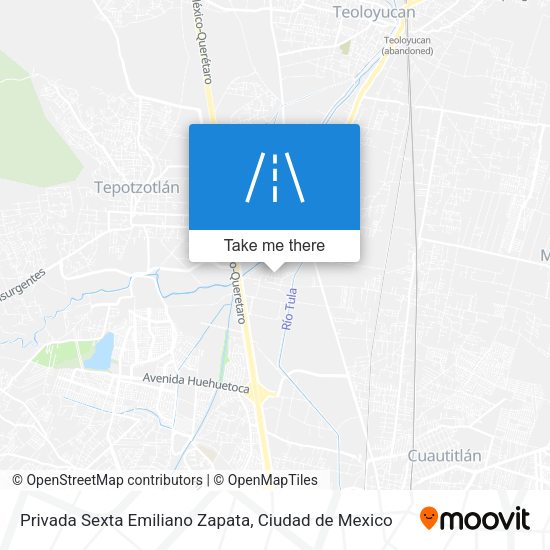 Privada Sexta Emiliano Zapata map