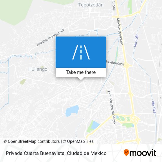 Privada Cuarta Buenavista map