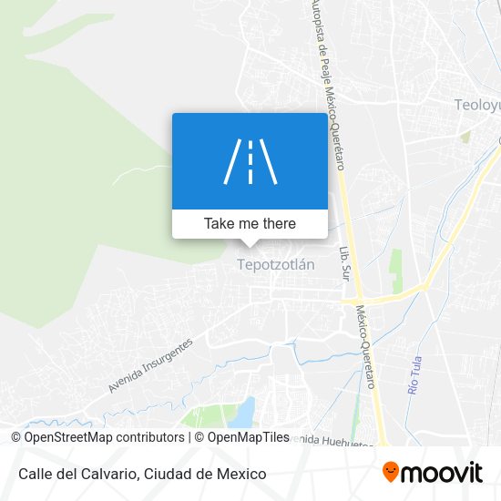 Mapa de Calle del Calvario