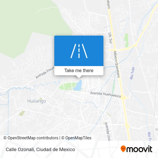 Calle Ozonali map
