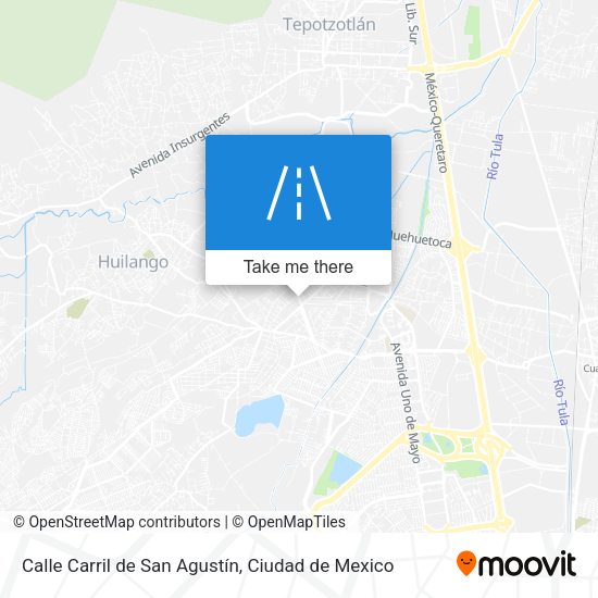 Calle Carril de San Agustín map