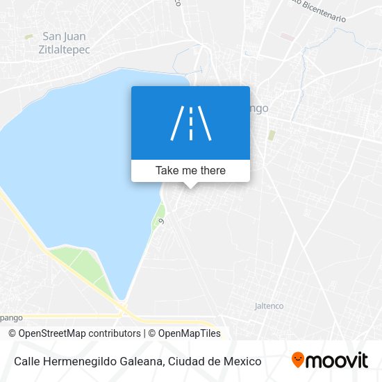 Calle Hermenegildo Galeana map