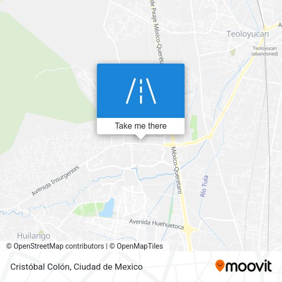 Cristóbal Colón map