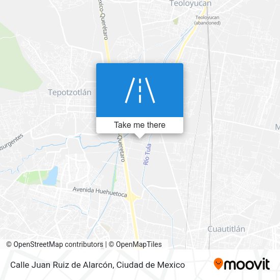 Calle Juan Ruiz de Alarcón map