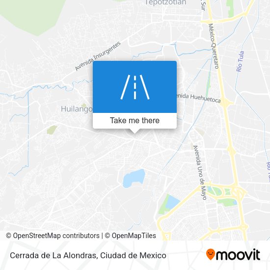 Cerrada de La Alondras map