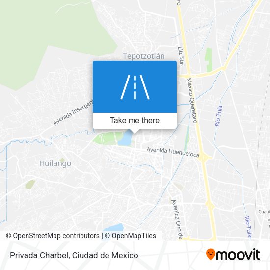 Mapa de Privada Charbel