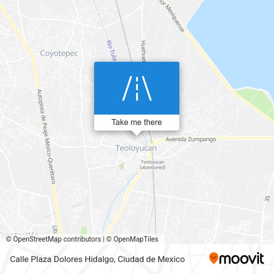 Calle Plaza Dolores Hidalgo map