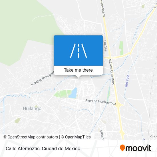 Calle Atemoztic map