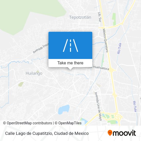 Calle Lago de Cupatitzio map