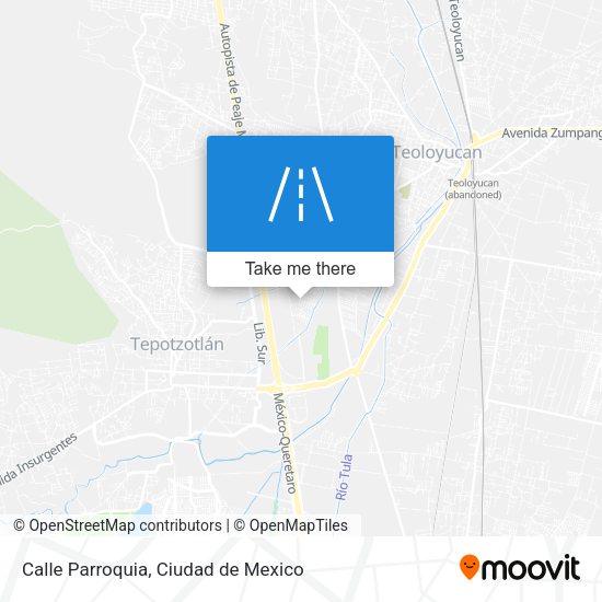 Mapa de Calle Parroquia