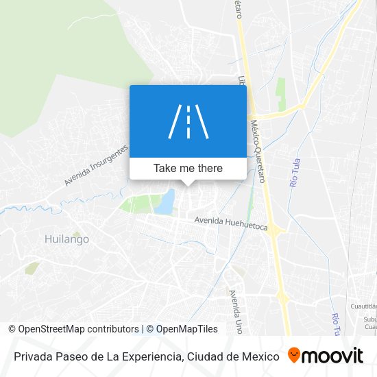 Privada Paseo de La Experiencia map