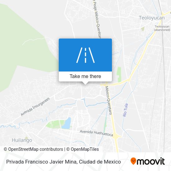 Privada Francisco Javier Mina map