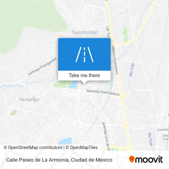 Calle Paseo de La Armonía map