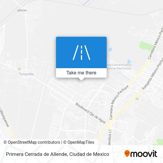 Primera Cerrada de Allende map
