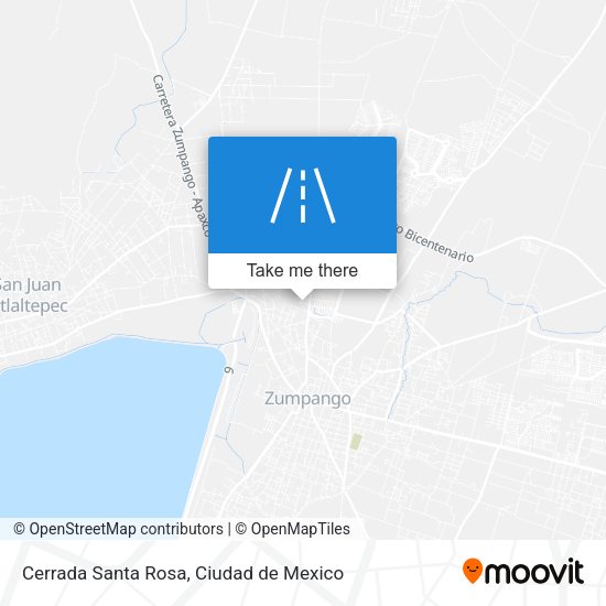 Cerrada Santa Rosa map